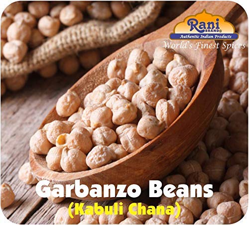 Rani Garbanzo Beans (Kabuli Chana) 400oz (25lbs) 11.36kg Bulk Box ~ All Natural | Vegan | Gluten