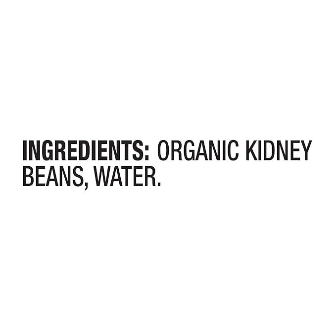 Westbrae Natural Organic Kidney Beans, No Salt Added, 15 Oz (Pack of 12)