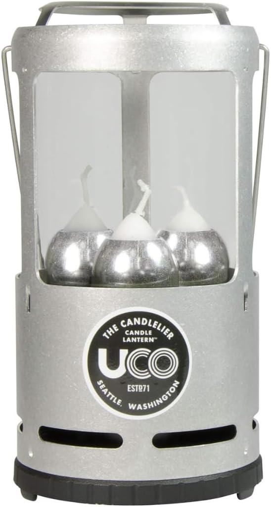 UCO Candlelier Candle Lantern, Candle Lanterns for Real Candles, Perfect Outdoor Gear for Camping
