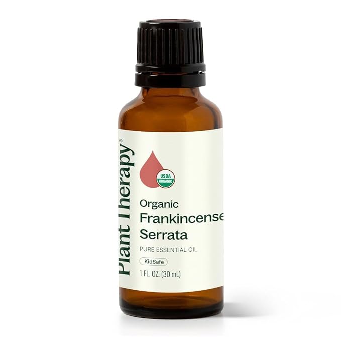 Plant Therapy Organic Frankincense Serrata Essential Oil 100% Pure, USDA Certified Organic