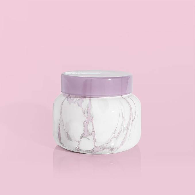 Capri Blue Modern Marble Jar Candles - Luxury Candles for Home Scented - Long Lasting Soy Wax Blend