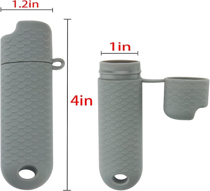 2 Pcs Waterproof Lighter Case Cover Holder for BIC Regular Lighters Sleeve Type J6 Outdoor Survival