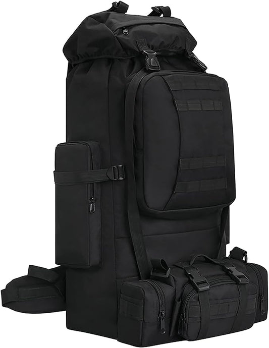 100L Camping Hiking Backpack,Molle military Tactical rucksack backpack,Waterproof Lightweight