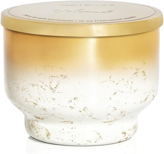 Capri Blue Volcano Scented Candle for Home - Glimmer Inverted Jar Candles - Soy Candles - Holiday