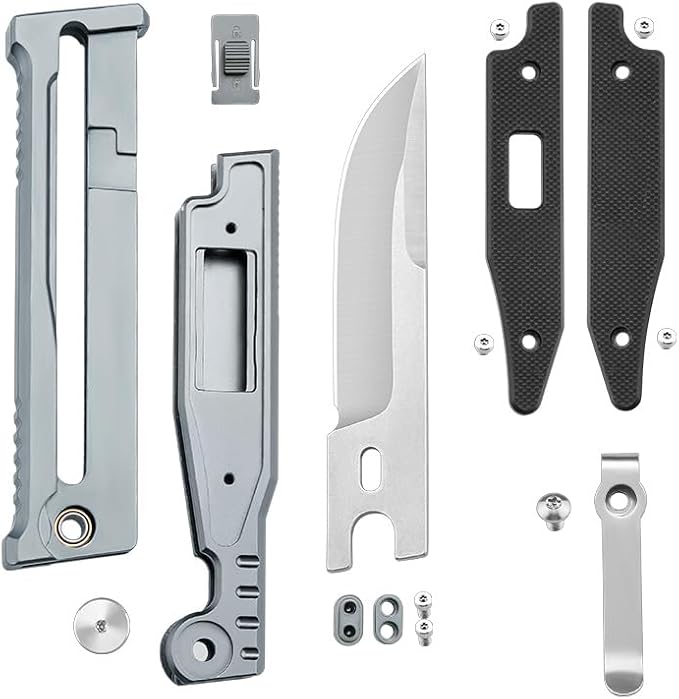 Generic Folding Pocket Knife Kit, Tactical Locking Pocket Knife, 3.15"" D2 Steel Blade, T6