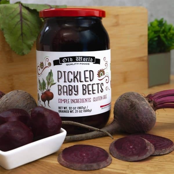 Old World Quality Foods Pickled Veggie ??3 Jars ??All Natural & Gluten-Free (Pickled Baby Beets)