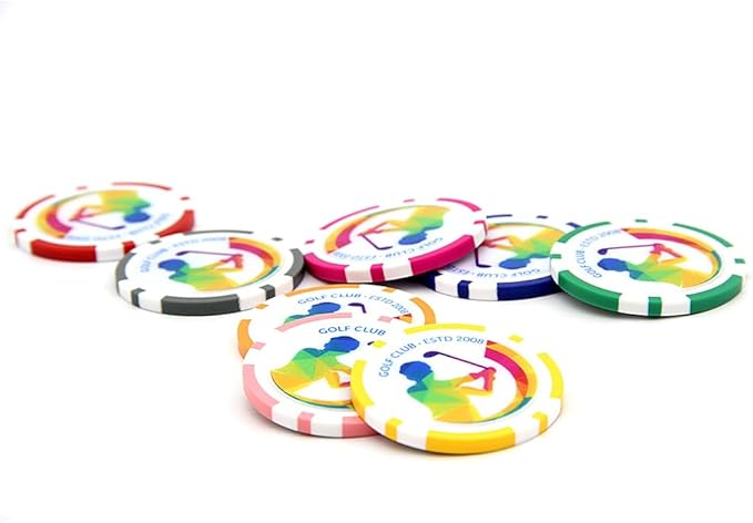100 Custom 11.5 Gram Texas Hold 'em Chips, Upload Your Photo, Text, Logo or Image, for Card Club