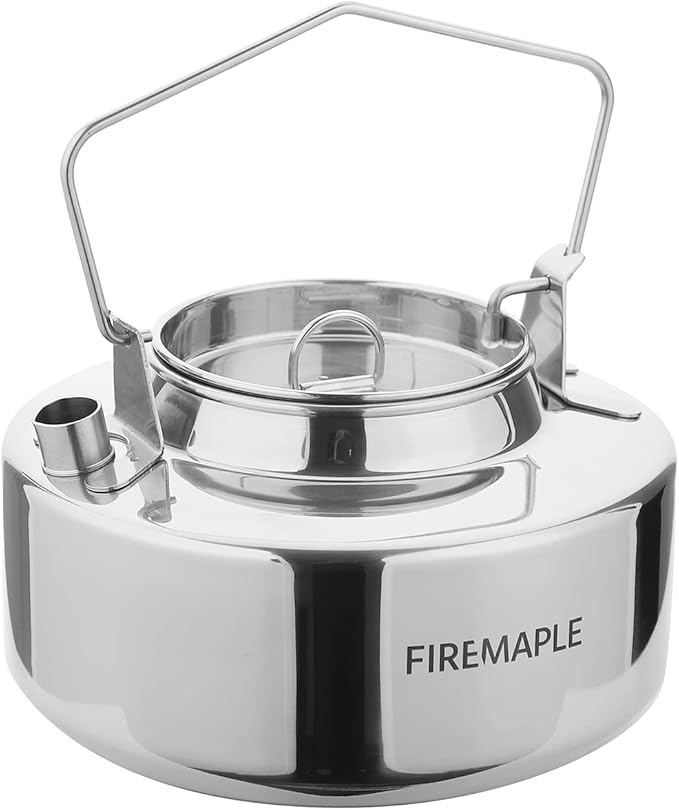 Fire-Maple Antarcti 1.5L Kettle Series | Portable Durable Bushcraft Gear Open Fire Kettle | SUS304