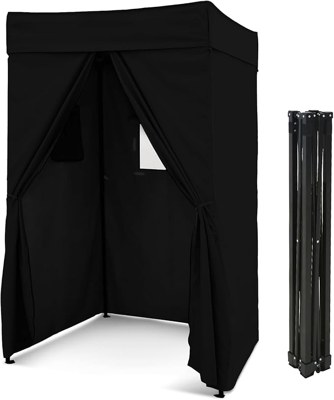 EAGLE PEAK Flex Compact 4x4 Pop-up Canopy Changing Room, Portable Privacy Dressing Room for Indoor