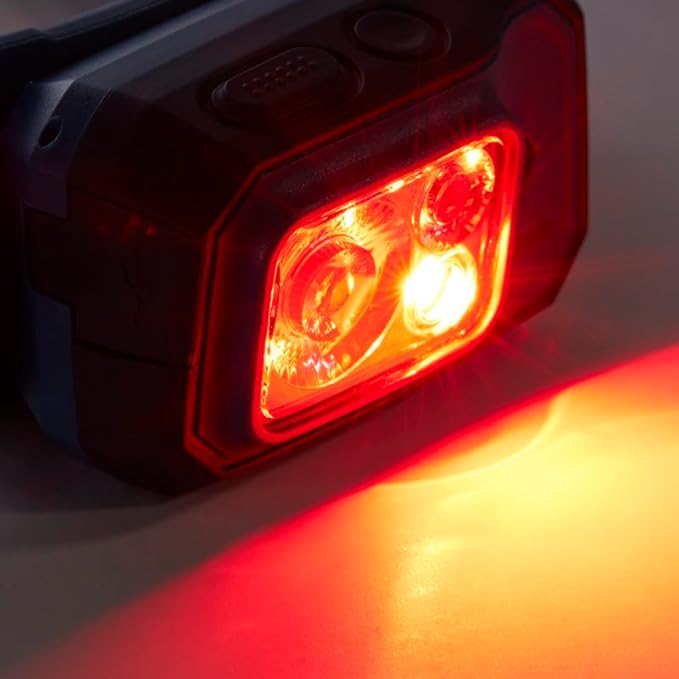 Black Diamond Storm 500-R Headlamp, Azul