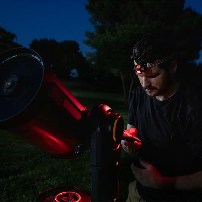 Celestron ??Night Vision Headlamp ??Multiple Light Modes ??Includes SOS Setting ??Ideal for