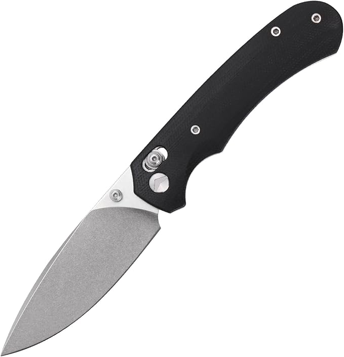 Folding Knife,Pocket Knife,3.31??154CM Blade,Erogonomic Canvas Micarta Handle,Survival Camping
