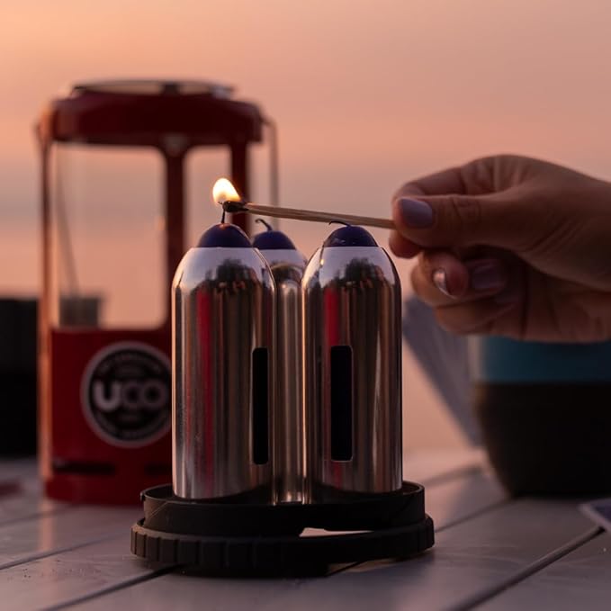 UCO Candlelier Candle Lantern, Candle Lanterns for Real Candles, Perfect Outdoor Gear for Camping