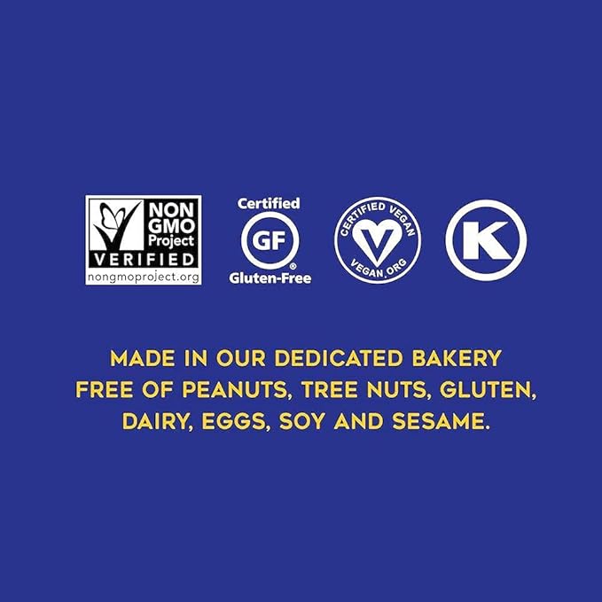 88 Acres Granola Bars | Blueberry Lemon | Gluten Free, Nut-Free Oat and Seed Granola Bar | Vegan &