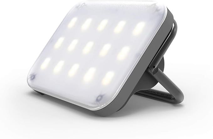 CLAYMORE Ultra Mini (Dark Gray) - Outdoor Rechargeable LED Light for Camping, Tent, Backpacking