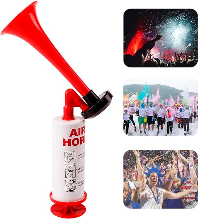 FARBIN Air horns Marine and Sports Pump Air Horn, Loud Sound Handheld Signal Boat Horn, Personal
