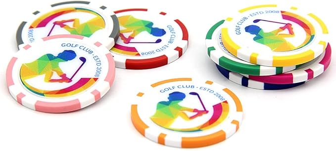 100 Custom 11.5 Gram Texas Hold 'em Chips, Upload Your Photo, Text, Logo or Image, for Card Club