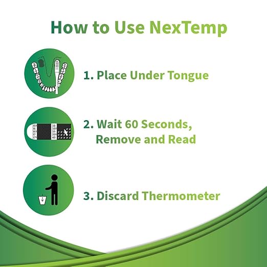 Ultra Single-Use Thermometers: Individually Wrapped 100-pack, Provides Superior Accuracy and