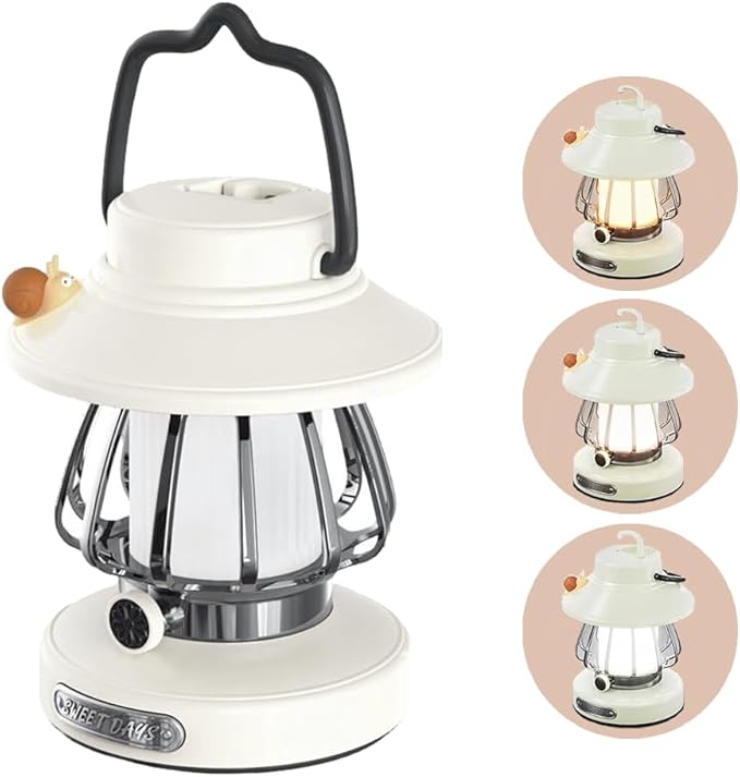 Camping Lantern for Kid Toddler Flashlight with Soft Light & Eye Protection Indoor Outdoor Hanging