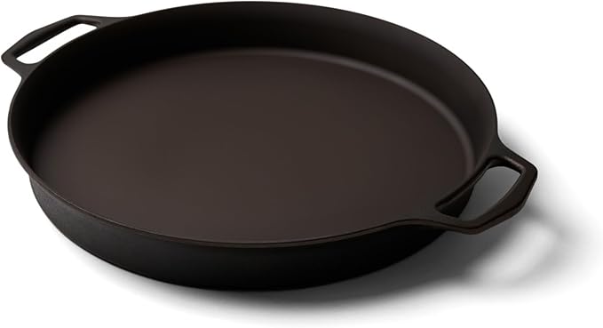 Field Company 16-Inch (Double-Handled) Cast Iron Skillet – No.16, Perfect for 8+ Servings, Oven