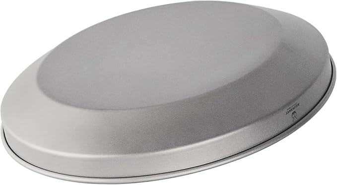 SILVERANT Titanium Trek Plate - Ultralight, Durable Camping Dish Pan Plate - Outdoor Kitchen