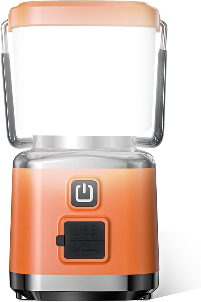Allspark LED Camping Lantern Rechargeable,Dimmable Magnetic Camping Light,1000LM, 4 Light