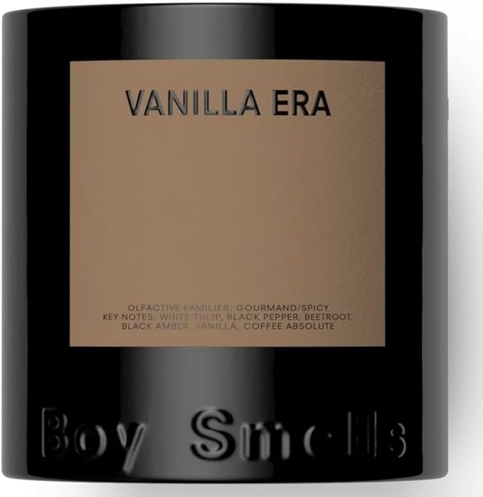 Boy Smells - Vanilla Era Scented Candles for Men and Women - 8.5 oz - Soy, Coconut Wax Candle Blend