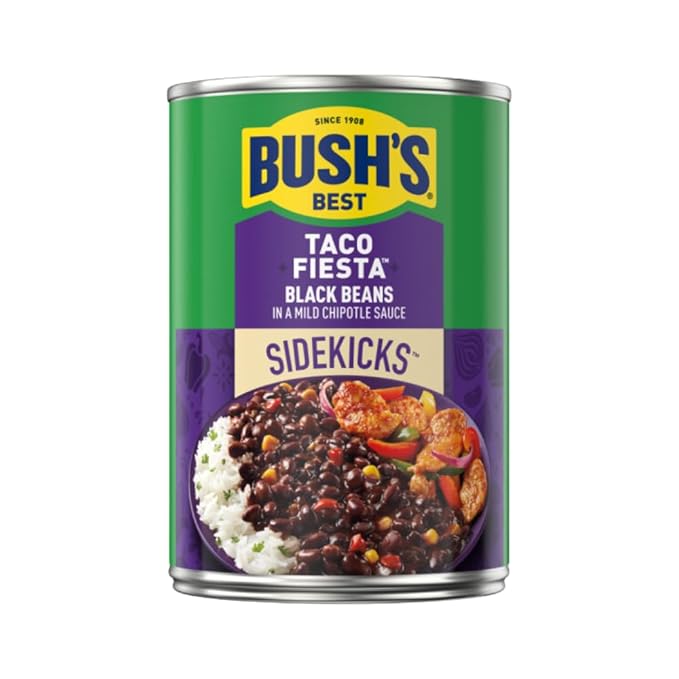 Bush's Best Baked Beans, Sidekicks Variety Pack, Southwest Zest Pinto Beans (15oz), Taco Fiesta