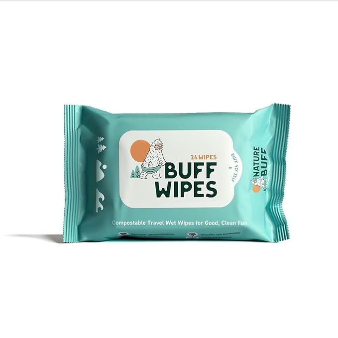 Multi-Use Wet Wipes for Babies & Adults - 99.7% Pure, Plastic-free, Biodegradable & Unscented Body