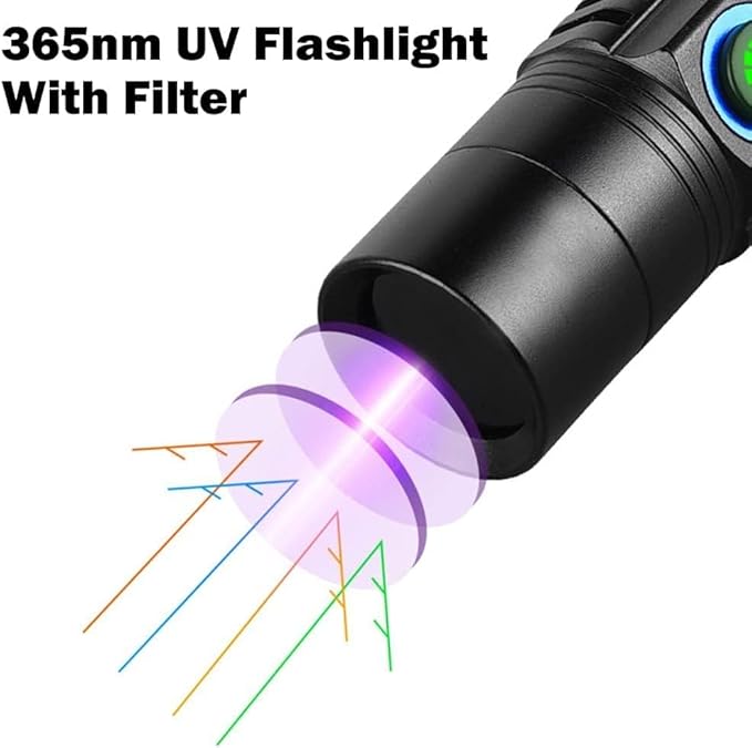 Rechargeable Blood Tracking Flashlight for Hunting at Night