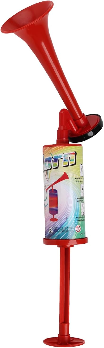 Air Horn Noise Maker Graduation Hand Push Horn Handheld Airhorn for Boats,Camping,Party Supplies