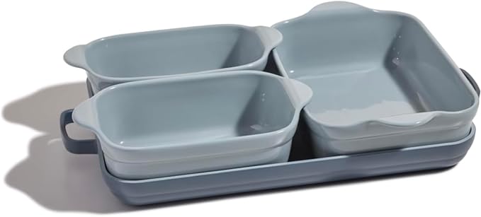 Our Place Bakeware Set | 5-Piece Nonstick, Toxin-Free, Ceramic, Cast Aluminum Set w/Oven Pan