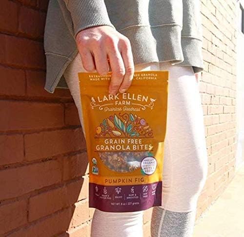 Lark Ellen Farm Grain-Free Granola, Certified Organic Raw Sprouted Vegan Clusters, Paleo & Crunchy