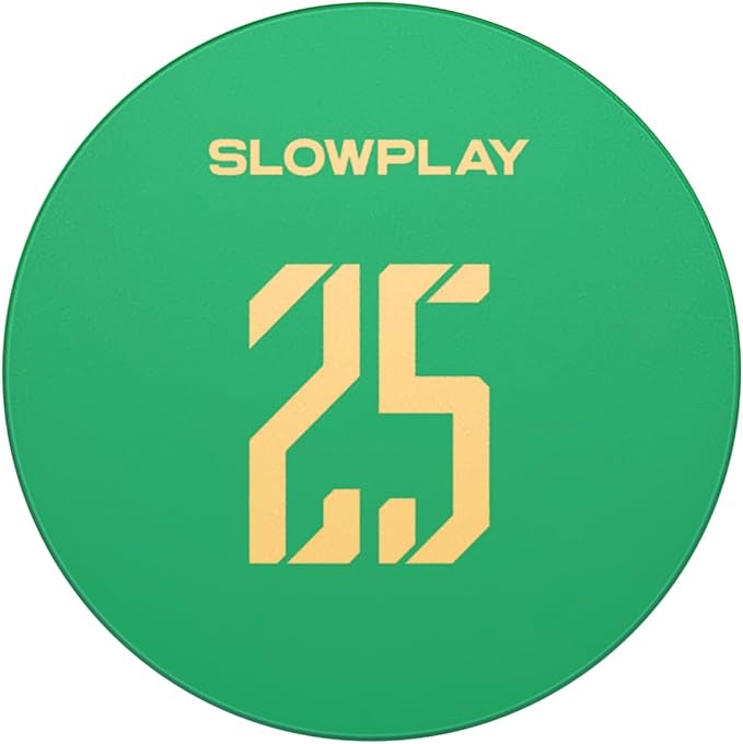 SLOWPLAY Godel Ceramic Poker Chips in Bulk, Casino Grade Ceramic 10-Gram Poker Chip for Texas