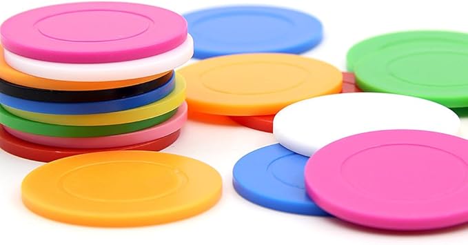 100 Custom Poker Chips, 37mm, Print with Your Logo or Text