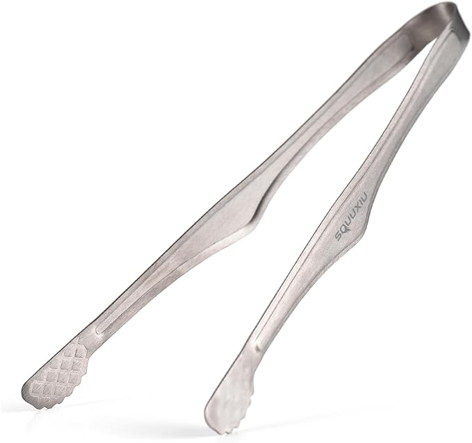 Camping Cookware Set, Camping Grill Pan or BBQ Tongs Set Portable Outdoor Cookware Lightweight