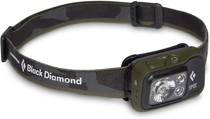 Black Diamond Spot 400 Lumen LED Headlamp, Dark Olive