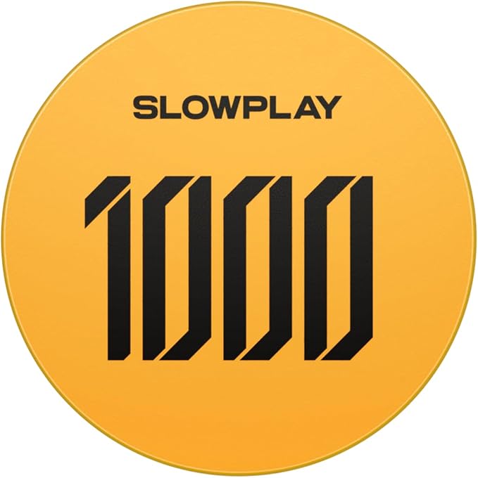 SLOWPLAY Godel Ceramic Poker Chips in Bulk, Casino Grade Ceramic 10-Gram Poker Chip for Texas
