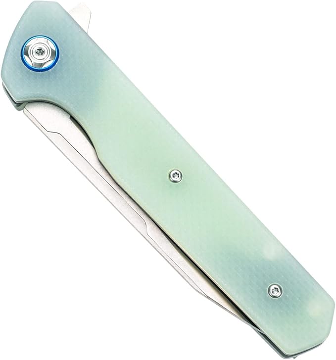 Sitivien ST135 Folding Knife,D2 Steel Blade G10 Handle Outdoor EDC Knife for Hunting Fishing