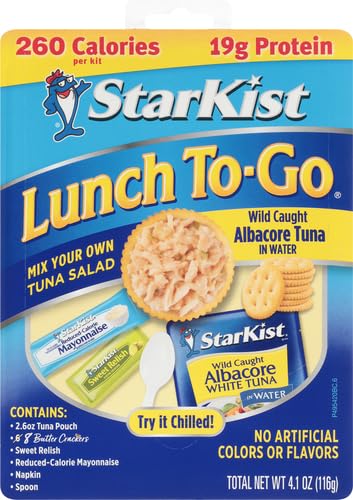 StarKist Lunch To-Go Albacore Mix Your Own Tuna Salad - (Pouch) - (Pack of 5)