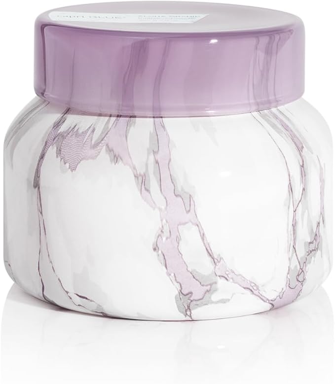 Capri Blue Modern Marble Jar Candles - Luxury Candles for Home Scented - Long Lasting Soy Wax Blend