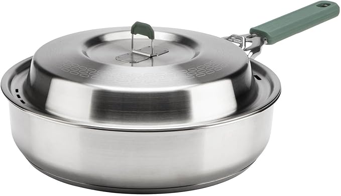 Gerber Gear ComplEAT Saute Pan - Portable Outdoor Saute Pan with Stainless Steel Construction