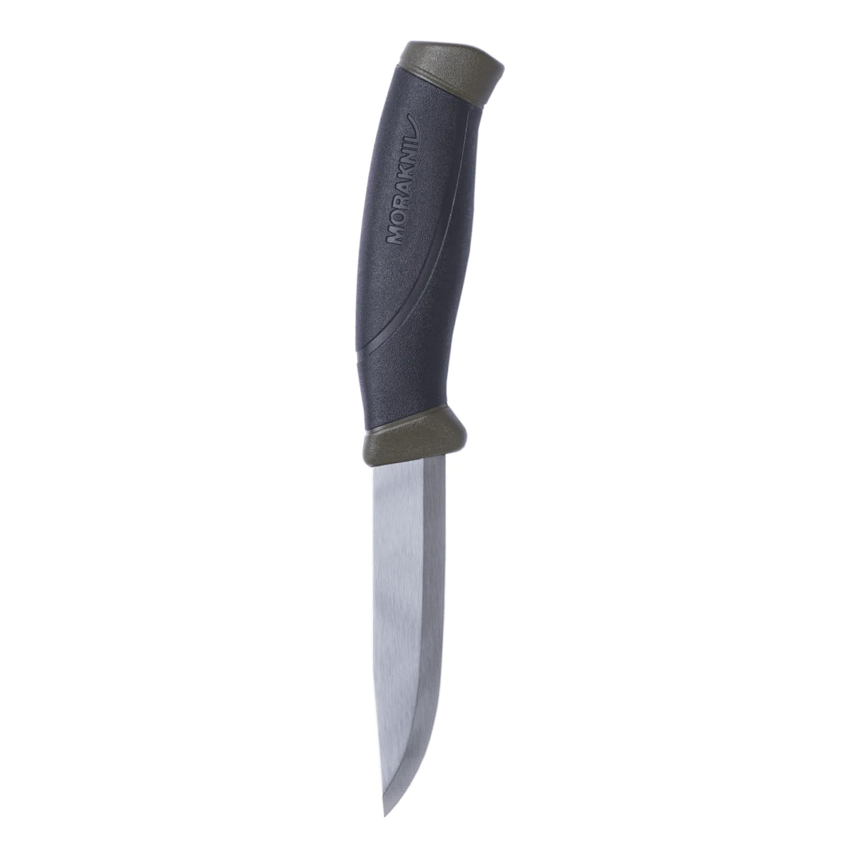 Morakniv Companion Fixed Blade Outdoor Knife with Stainless Steel Blade, 4.1-Inch, Military Green