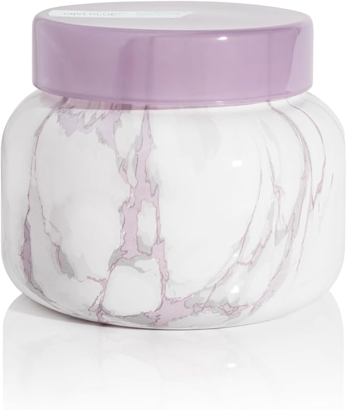 Capri Blue Modern Marble Jar Candles - Luxury Candles for Home Scented - Long Lasting Soy Wax Blend