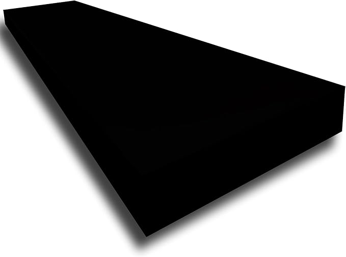 FoamTouch 4" Height x 30" Width x 75" Length Camper/RV bunk Mattress (Foam Only) Charcoal -No Cover