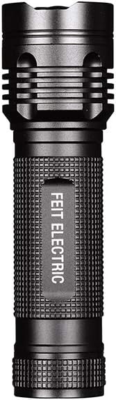 Feit Electric LED Tactical Flashlight - Aluminum Alloy - Zoomable Strike Bezel| Requires
