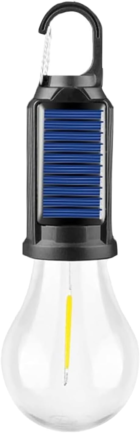 MODOAO Solar Tent Lights USB Rechargeable Led Camping Lantern ,Outdoor Hanging Light Bulbs with