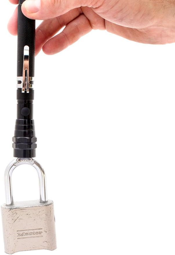 Magnetic Telescopic Elastic Neck Picking Tools, Portable Expandable Magnetic Telescopic LED