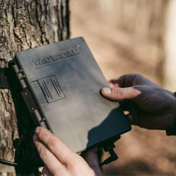Tactacam Reveal Folding Solar Panel ??7.2W Output, Built-in Lithium Battery, Powers Trail Cameras