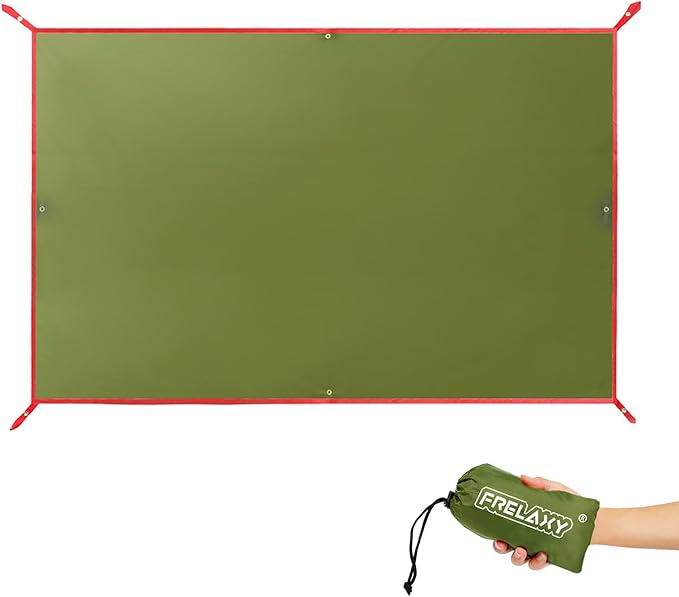 Frelaxy Tent Footprint, Waterproof Camping Tarp, Durable Tent Floor to Elevate Your Camping